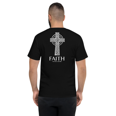Faith is the Real flaviomandriola Champion T-Shirt - Dark